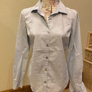 Calvin Klein Button up Light Blue Blouse